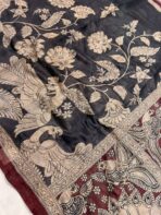 Vinmaya (Chanderi cotton) - Black