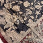 Vinmaya (Chanderi cotton) - Black