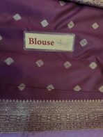 Sundhari (Semi silk) - Lavender - Image 6