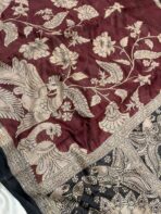 Vinmaya (Chanderi cotton) - Maroon
