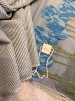 Hello Spring ( Muga cotton) - Baby blue - Image 2