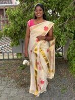 Vishu Varnam (Set mundu) - SY106 - Image 3