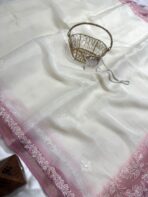 Clara (Embroidered Linen) - Pink blossom - Image 2
