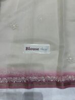 Clara (Embroidered Linen) - Pink blossom - Image 4