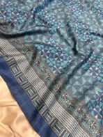 Vanvriti (Semi Tussar) - Blue