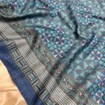 Vanvriti (Semi Tussar) - Blue