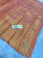Kanikha (Banarasi soft silk) - Dusty pink - Image 4