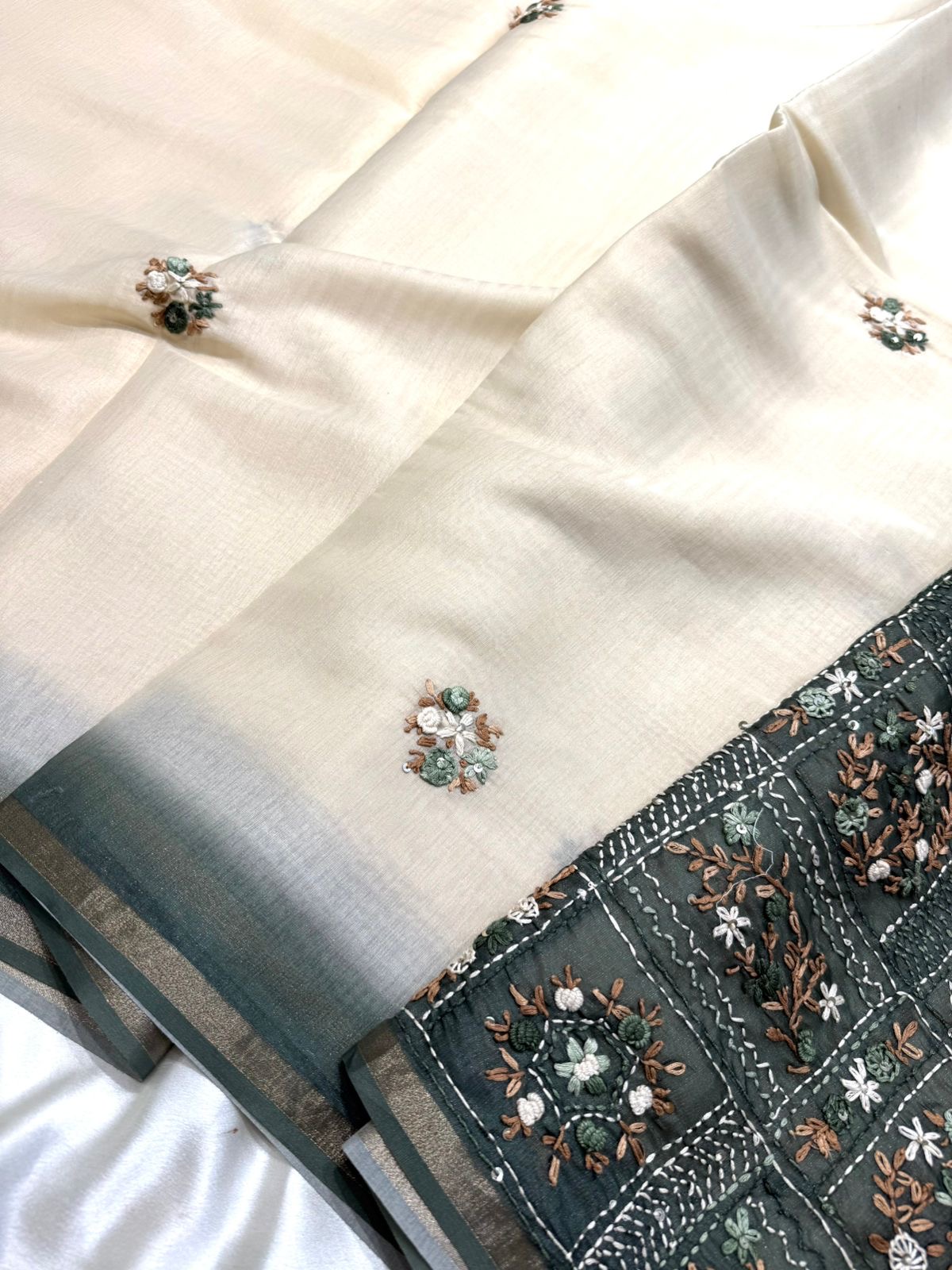 141938d9-1b8e-4e22-a69a-f70bd145cdbf Clara (Embroidered Linen) - Forest Green - Image 1