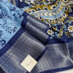 Smrithi (Dola silk) - True blue