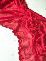 Zareen (Designer Georgette) - Red - Image 4
