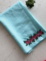 Day dream (Embroidered Kota) - Baby blue - Image 2