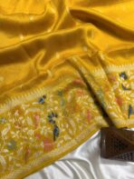 Aaradhana (Paithani Heritage silk) - Golden Mustard