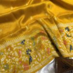 Aaradhana (Paithani Heritage silk) - Golden Mustard