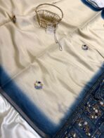 Clara (Embroidered Linen) - Mystic blue - Image 2