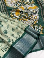 Smrithi (Dola silk) - Forest Green