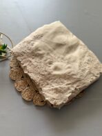 Maya (Tabby Organza) - Ivory - Image 4
