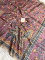 Kanika (Printed Semi Tussar) -  Rose - Image 3