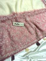 Clara (Embroidered Linen) - Pink blossom - Image 3