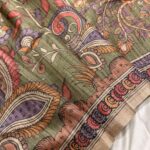 Kanika (Printed Semi Tussar) -  Green