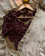 Dilruba (Viscose georgette) -  Ivory - Image 7