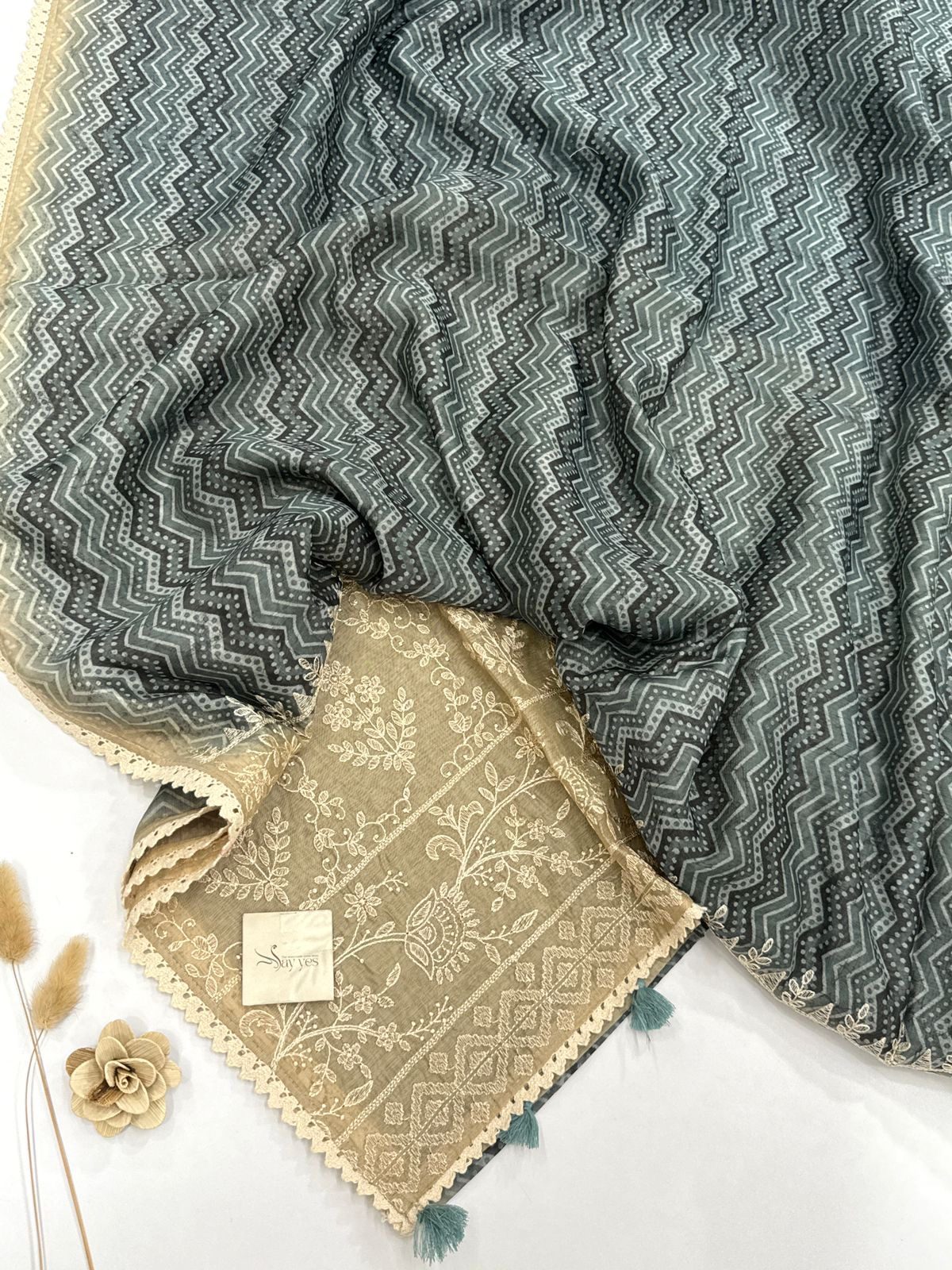 a7dcc5f3-afd4-40ae-a259-515066304b6e Sayonara (Cotton blend) - Teal - Image 1