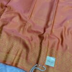 Kanikha (Banarasi soft silk) - Dusty pink
