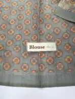 Rinita (Printed Chanderi) - Pastel green - Image 4