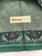 Agalya (Tussar) - Dusty emerald - Image 4