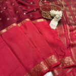 Shrivalli (Mysore silk) - Maroon