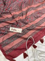 Vanvriti (Semi Tussar) - Earthy brown - Image 4