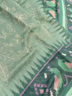 Agalya (Tussar) - Dusty emerald - Image 2