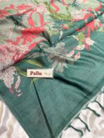 Taashi (Linen blend) - Forest Green - Image 3