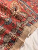 Kanika (Printed Semi Tussar) -  Orange