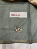 Clara (Embroidered Linen) - Forest Green - Image 4
