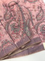 Rinita (Printed Chanderi) - Dusty rose - Image 2