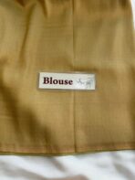 Devi (Banarasi soft silk) - Pista green - Image 3
