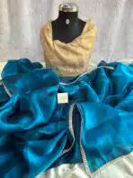 Glam gala (The Space silk edit) - Peacock blue - Image 2