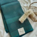 The Roses (Semi silk) - Teal Green