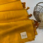 Devi (Banarasi soft silk) - Sunshine yellow