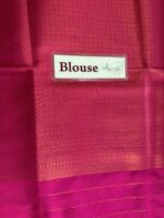 Devi (Banarasi soft silk) - Hot pink - Image 3