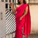 Devi (Banarasi soft silk) - Hot pink