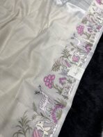 Panchatantra (Kora silk) - Pearl white