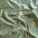 Hamsini (Banarasi brocade silk) - Mint