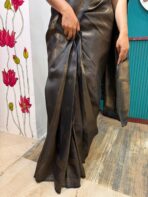 The Roses (Semi silk) - Charcoal grey - Image 7