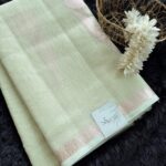 The Tulips (Silk cotton) - Soft green