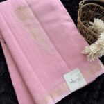 The Tulips (Silk cotton) - Baby pink