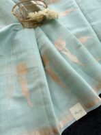The Tulips (Silk cotton) - Baby blue - Image 2