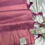 Devi (Banarasi soft silk) - Dusty Rose
