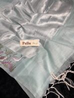 Panchatantra (Kora silk) - Pastel blue - Image 5