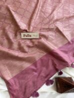 Hamsini (Banarasi brocade silk) - Magenta - Image 4